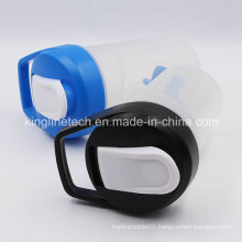 400ml New Design Plastic Protein Shaker Bottle with Blender Mixer Ball (KL-7039)